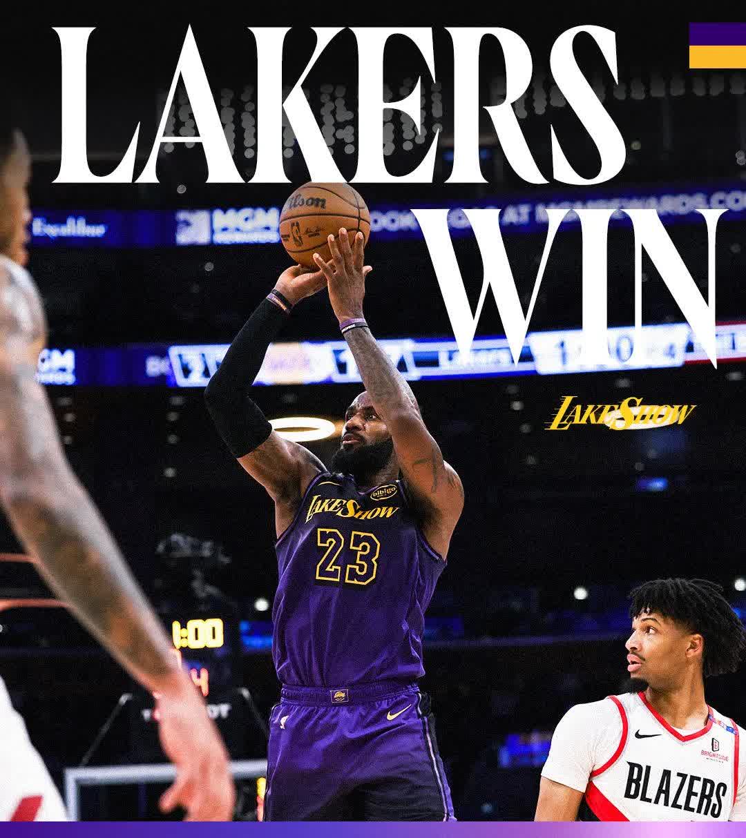 关于湖人关键时刻发挥,主场逆转开拓者的信息 关于湖人关键时刻发挥,主场逆转开拓者的信息