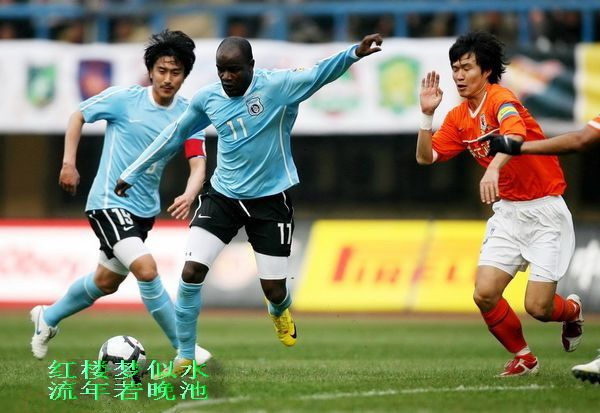 杭州绿城客场不敌山东鲁能，遭遇失败的简单介绍