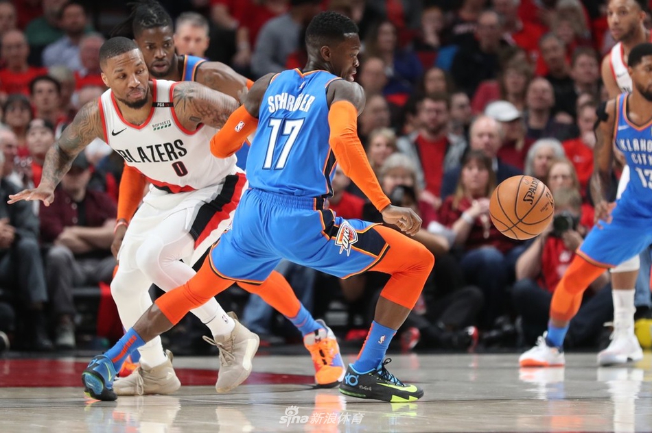 开拓者横扫雷霆，晋级第二轮季后赛